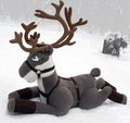 Prancer The Caribou/Reindeer Plush by BlitzenReindeer