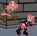 Amy Rose versus Rascal Rose 