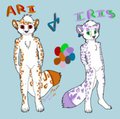 Ari and Iris by snowmews