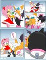 Amy & Rouge: Body Inflation Pg. 01 by CreatureOfWhim