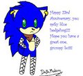 Happy 23rd Sonic!! by YugiKun