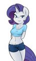 Commission - Anthro Rarity by Ambris