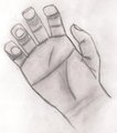 First try to draw a hand