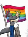Furry Gay Pride Forever by LupineAssassin