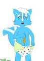 YCH - Fish in diaper