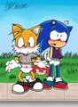 Sonic and Tails: Diapered and Pantsed