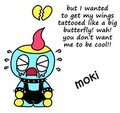 Moki Wants a Tattoo