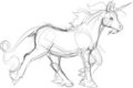 Unicorn quick sketch