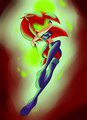 Jane Scarlet Dalia : Starfire cosplay