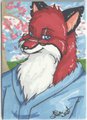 Scars Kitsune - Artist Card by moonglider