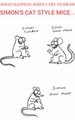 Simon's Cat mice style by taintednyra