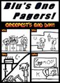 Blu'd One Pagers! (Creepest's Bad Day) by ZanderHart