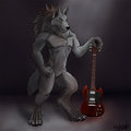 Wuff Guitar by CoyoteWolfox