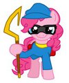 Pinkie Pie as Sly Cooper by accountnumber102