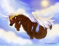 Wabi soaring through the skies! by NiniSyllestial