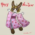 Hoppy New year by SkaDoodle
