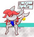 Pool's closed...