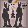 Fursona Reference:: Alice DreamWalker. by SuchAFunnyMouth