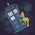 Dr. Whooves and the Tardis
