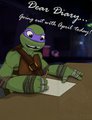 [FANART]  Donatello's diary