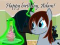 Gift Art for Prince-Crescent: Happy birthday, Adam