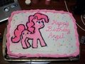 MLP Pinkie Pie birthday cake