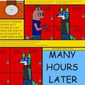 school and stinky wolf pee 1/2  by ALESSIO626