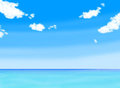 Free Background Material 01(Sea)