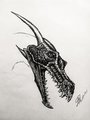 Dragon head by SeriousPain