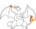 Free charaizard lineart