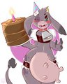 Moo has cake~ by ColdBloodedTwilight