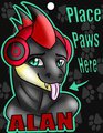 A Badge I won from XxDark-Kouga by furrytickling