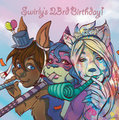 Swirly's Birthday! by NiniSyllestial