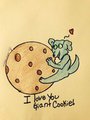 I love you giant cookie