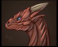 Dragon head by makeicy