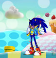 Sonic new 3ds look. 