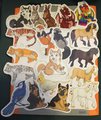 Animal Magnets/ Stickers!!!! by Jupiterfox