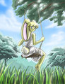 Chahiro in the Swing by Ayame ExGoddess