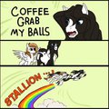 Coffee Grab My Balls by LostDragon01