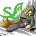 silvy in a hoodie by SilverMoriko