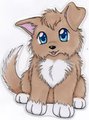 Scruffy Pup -Tan by GothicKitty3
