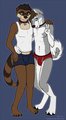 Theo and Appollo - Flats Commission by Khamisu