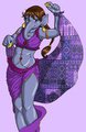 Bellydance colored by blackdragonsama