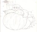 claire-snackin' n' watchin'
