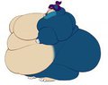 sideways snorlax by Arakasa