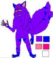 Princess Katie the Wolfcat (Now in Purple Flavor!)