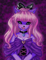 Gothic Kitty Portrait by GothicKitty3