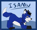 C : Isamu badge