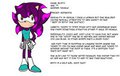 Blisty the hedgehog ( inkbunny only Character)