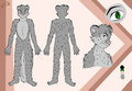 Snow Leopard Reference Sheet (Commission)
